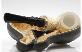 Meerschaumpfeife Mario - 9mm Pfeife