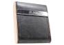 Guy Janot Zigarettenetui Holz / Leder schwarz 20er