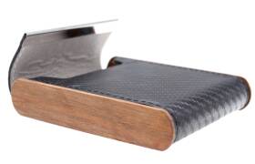Guy Janot Zigarettenetui Holz / Carbon 20er