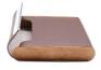 Guy Janot Zigarettenetui Holz / Leder braun 20er