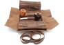Guy Janot Pfeifentasche 2er braun Buffalo Rolltasche (6260)