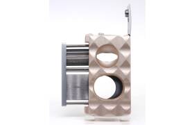 Cigarloong Doppel-Zigarrencutter gold/silber – Rund...