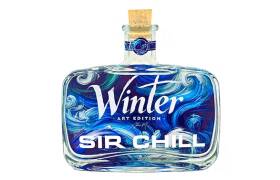 Sir Chill Belgischer Premium Gin Winter Art Edition