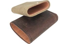 Guy Janot Zigarrenetui Leder Buffalo Canvas Short...