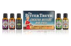 The Bitter Truth Cocktail Bitters Bar Pack Tin New...