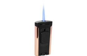 Xikar Astral Feuerzeug 1er Jet schwarz/rosegold
