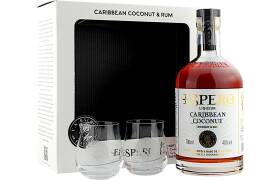 Espero Coconut & Rum Liqueur Geschenkset mit 2...