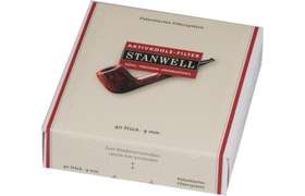 Stanwell Aktivkohlefilter 9mm 40 Stck Aktivkohle Filter...