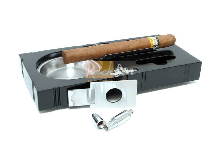 Design Zigarrenaschenbecher mit Cutter & Bohrer klappbar