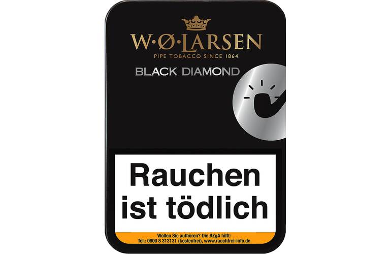 W.O. Larsen Black Diamond - Pfeifentabak 100g