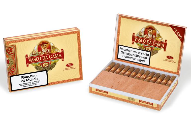 Vasco da Gama Corona Sumatra No. 2 Claro 25er Zigarren
