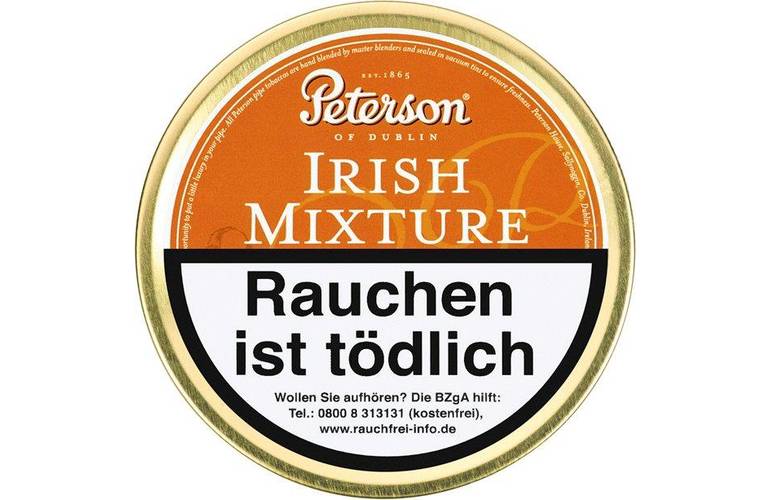 Peterson - Irish Mixture (ehemals Irish Whiskey) - Pfeifentabak 50g - Whiskey