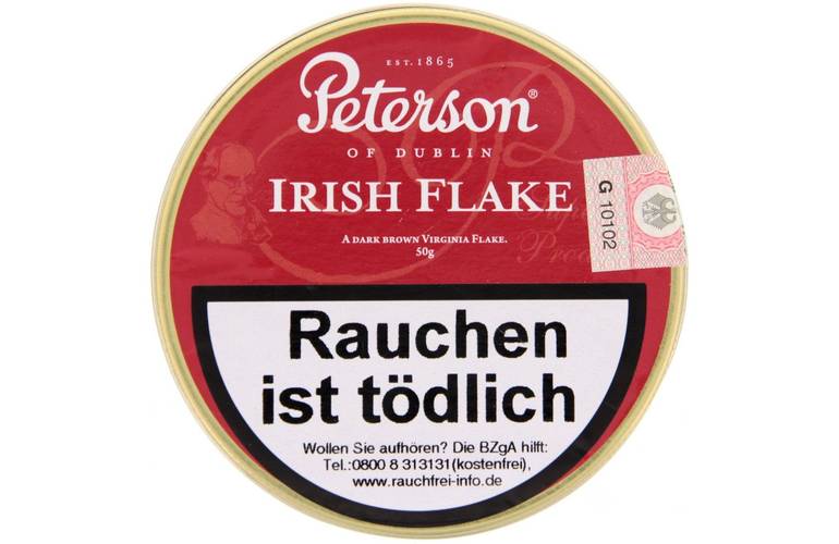 Peterson Irish Flake - Pfeifentabak 50g
