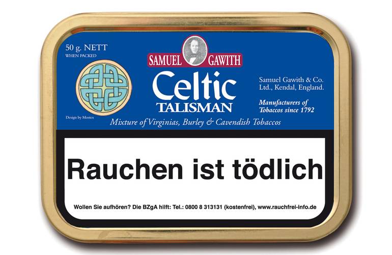 Samuel Gawith Celtic Talisman Pfeifentabak 50g - Kirsche, Vanille