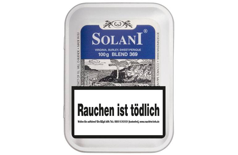 Solani Blau / Blend 369 - Pflaume - Pfeifentabak