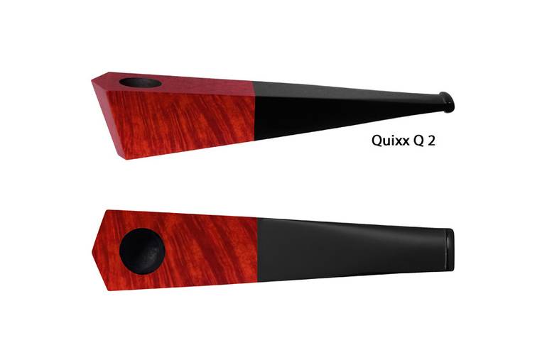 Vauen Quixx 2 Mini Pfeife - rot - 9mm Filter