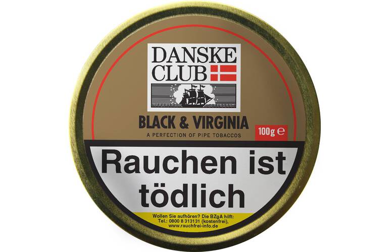 Danske Club Black & Virginia - Honig - Pfeifentabak 100g